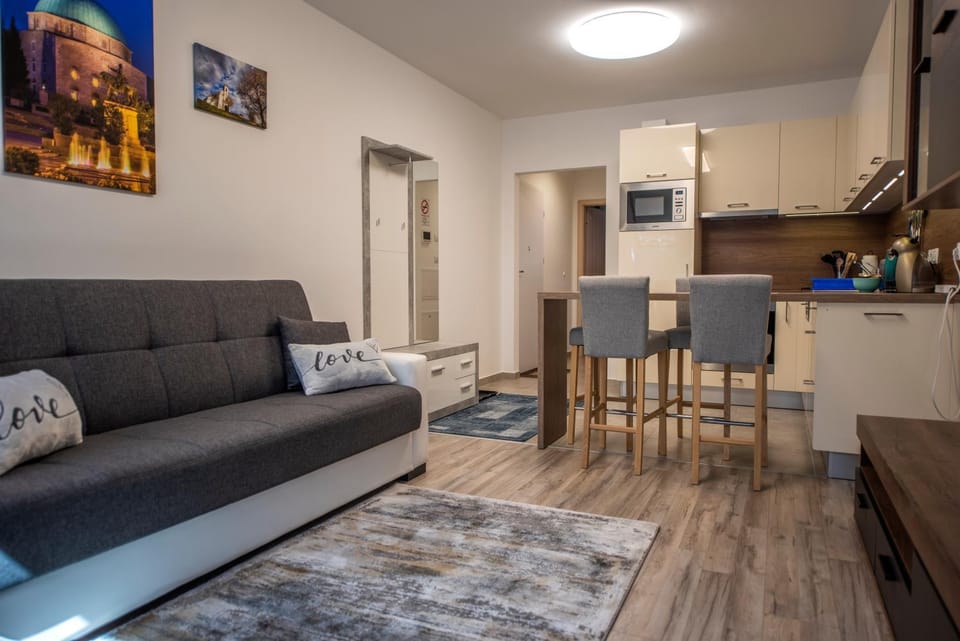 Kitchen or kitchenette, Living room