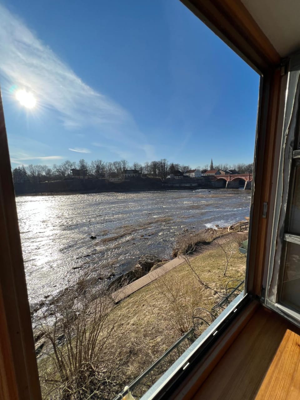 Spring, River view