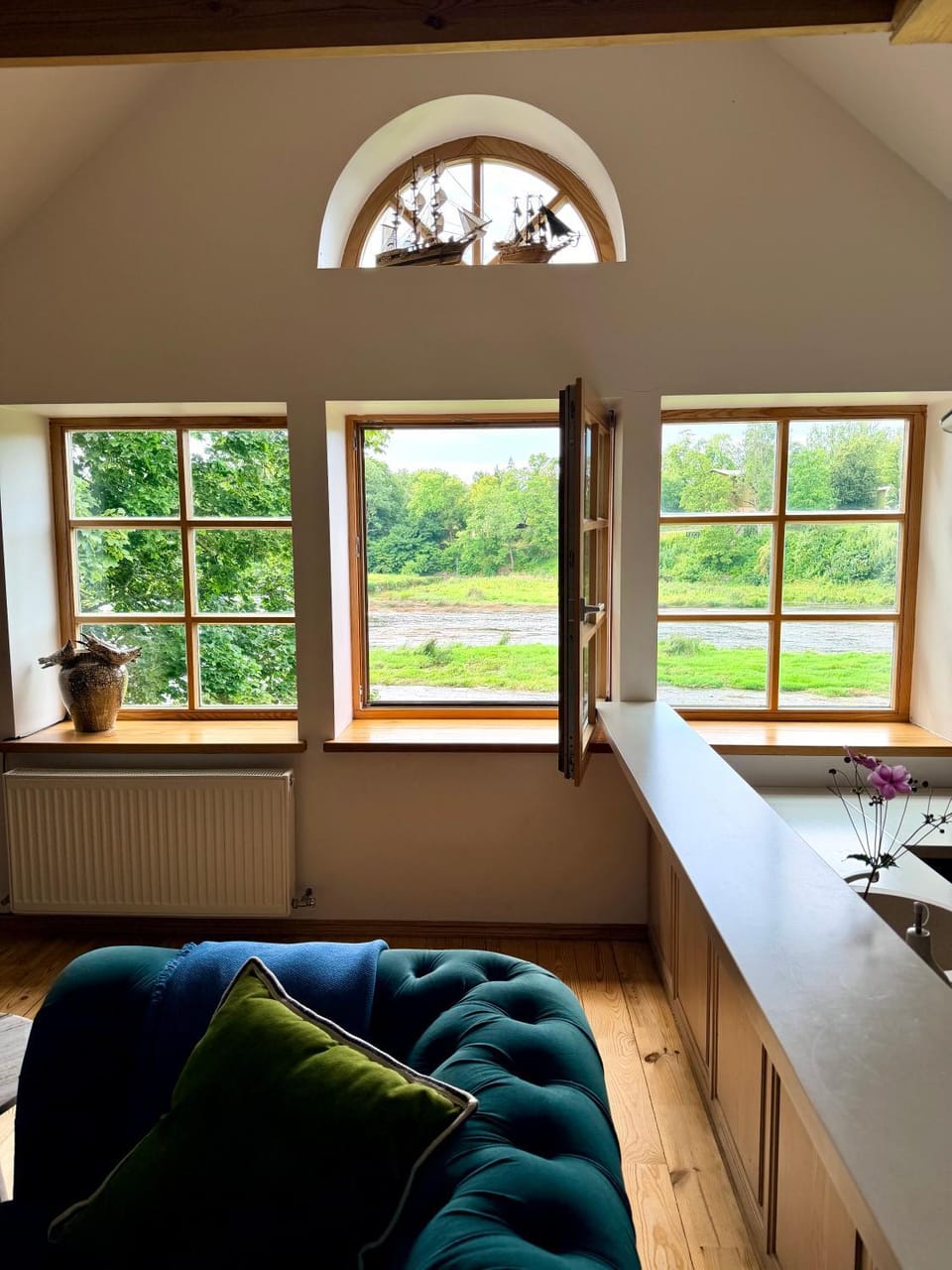 Living room, River view