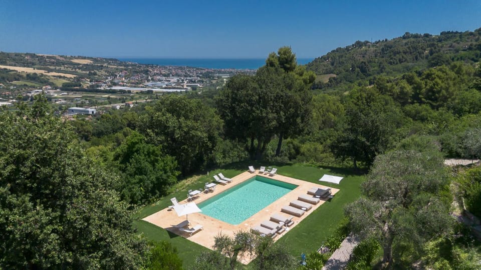 Bird's eye view, Summer, Landmark view, Pool view, Sea view, Swimming pool