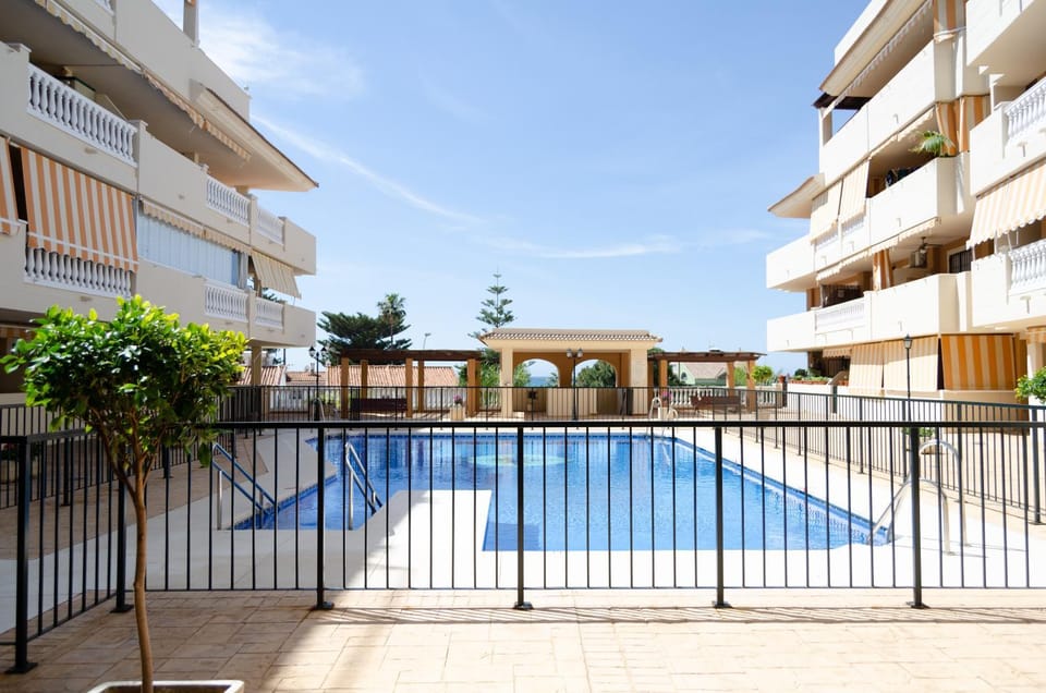 Property building, Pool view, Swimming pool