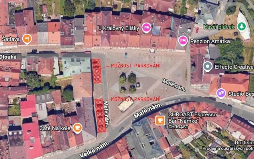 Bird's eye view, Location, Parking