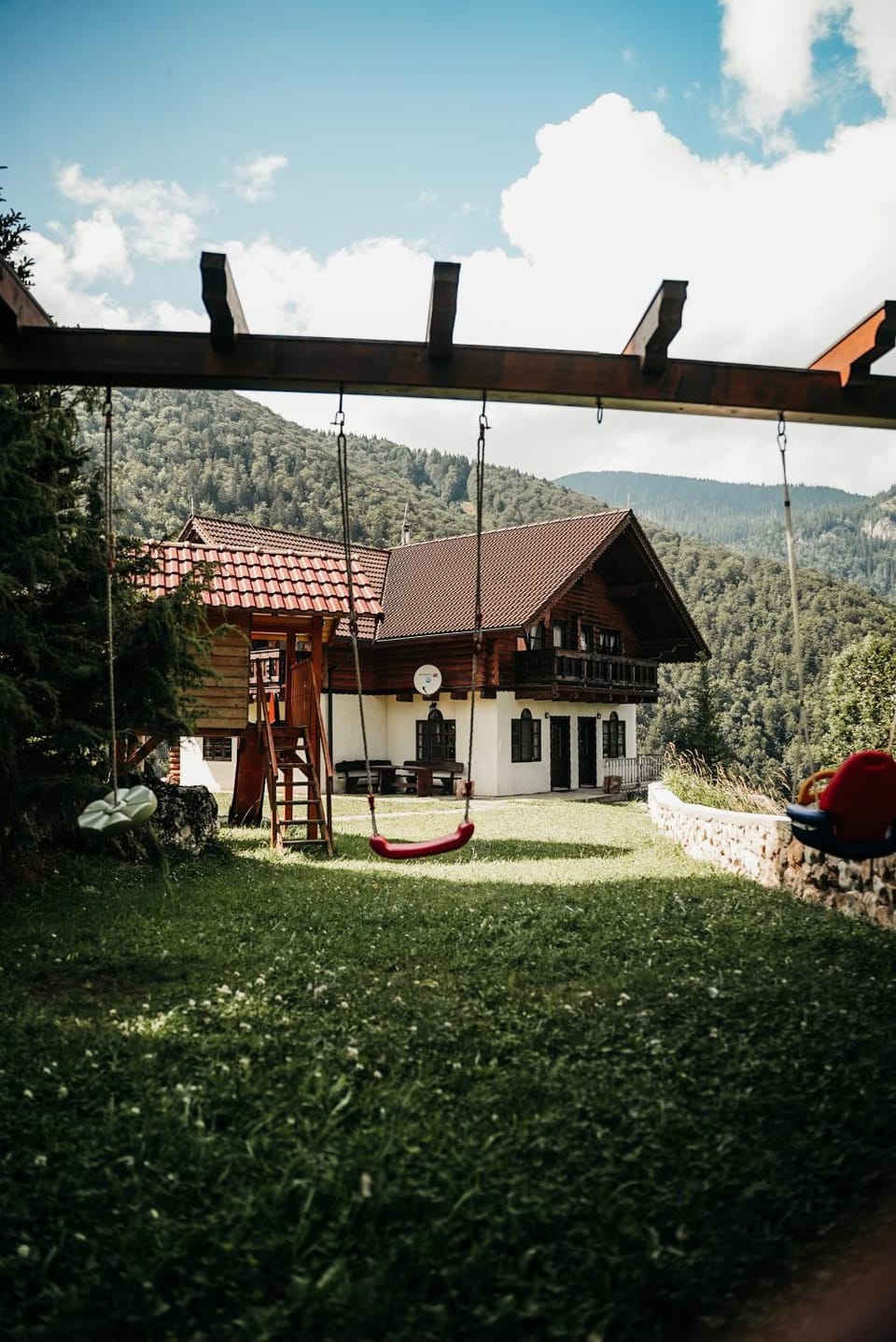 Property building, Children play ground, Garden