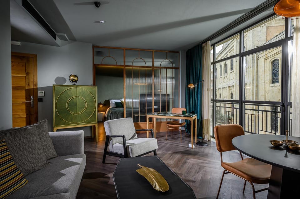 Living room, Seating area, Dining area