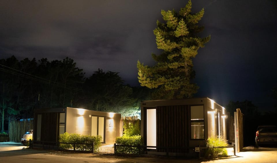 Night, Garden view