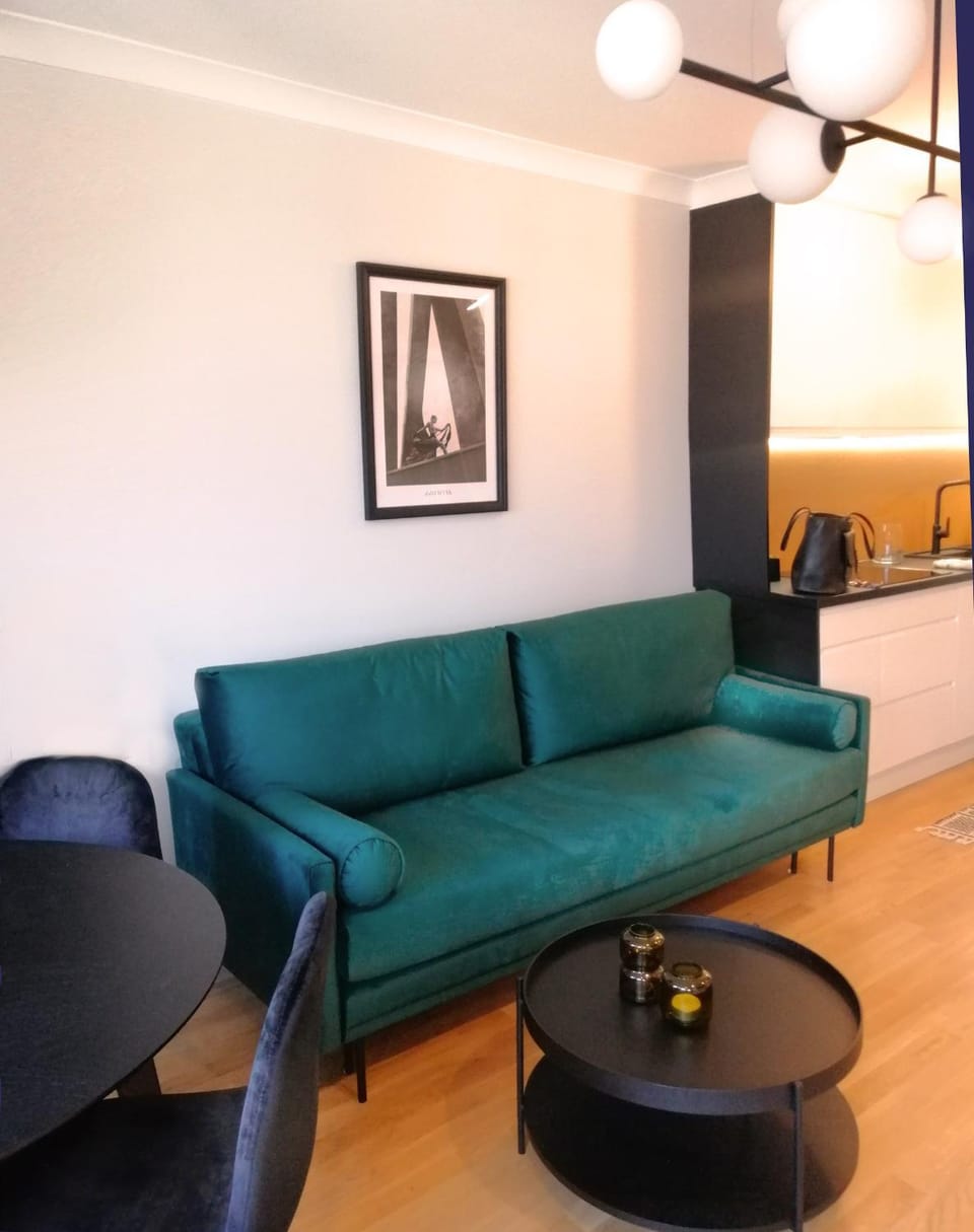 TV and multimedia, Kitchen or kitchenette, Living room, Seating area, Dining area, City view