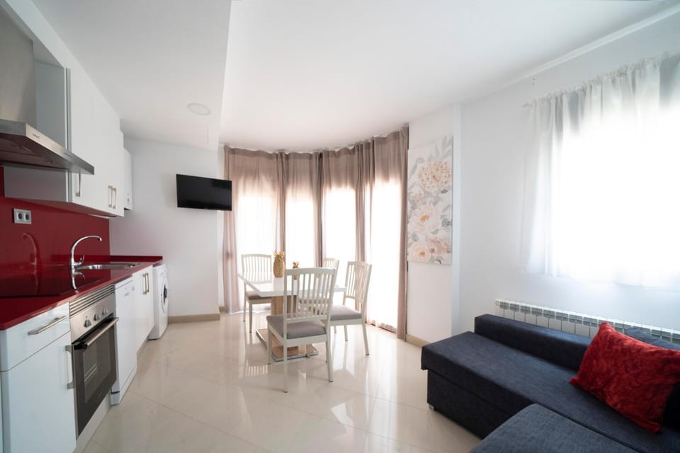 Kitchen or kitchenette, Living room