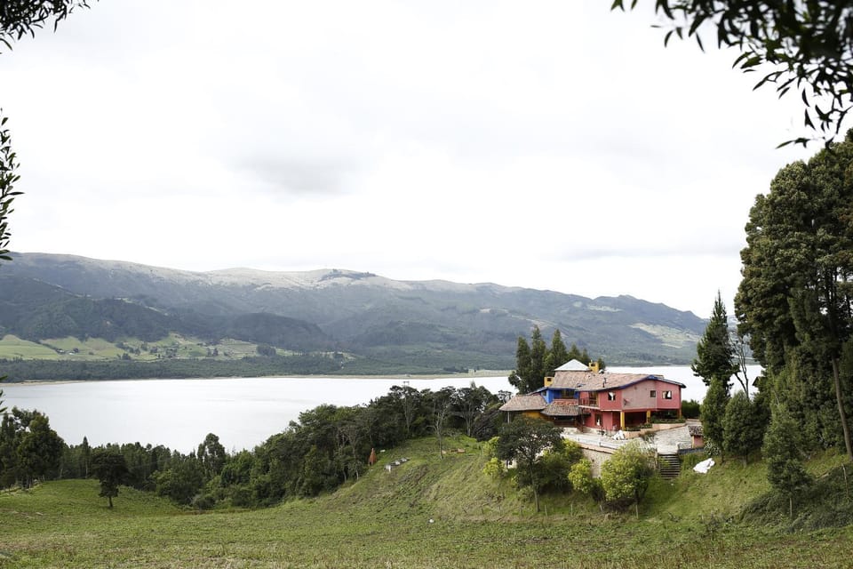 Natural landscape, Lake view, Mountain view