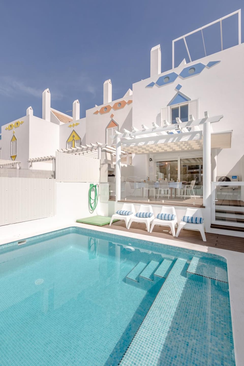 SeaScape Villa Private Pool & Rooftop Jacuzzi with sea view near Manta Rota Beach Villa in Vila Nova de Cacela