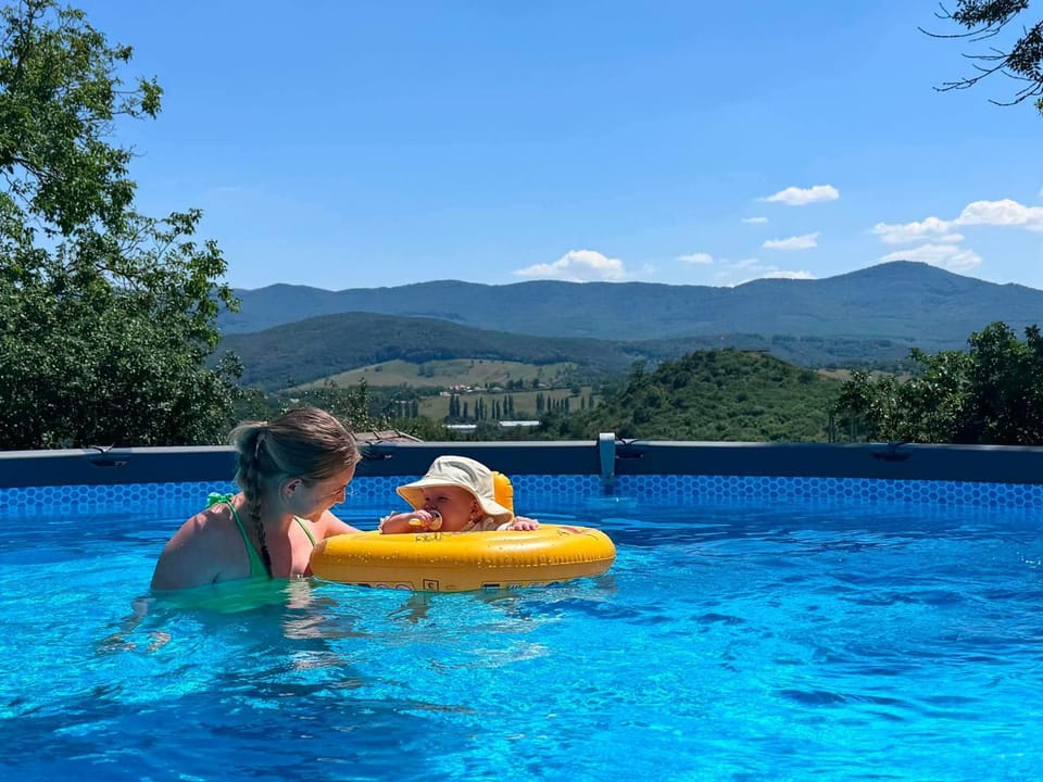 Mountain view, Pool view