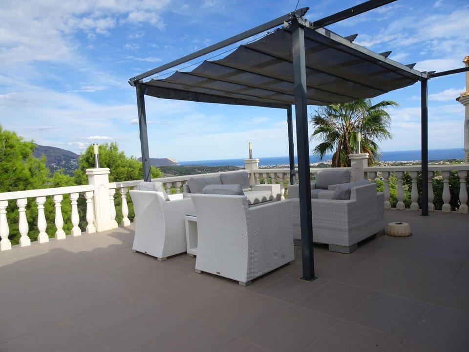 Day, Natural landscape, View (from property/room), Balcony/Terrace, Lounge or bar, Dining area, Mountain view, Sea view, Sunrise