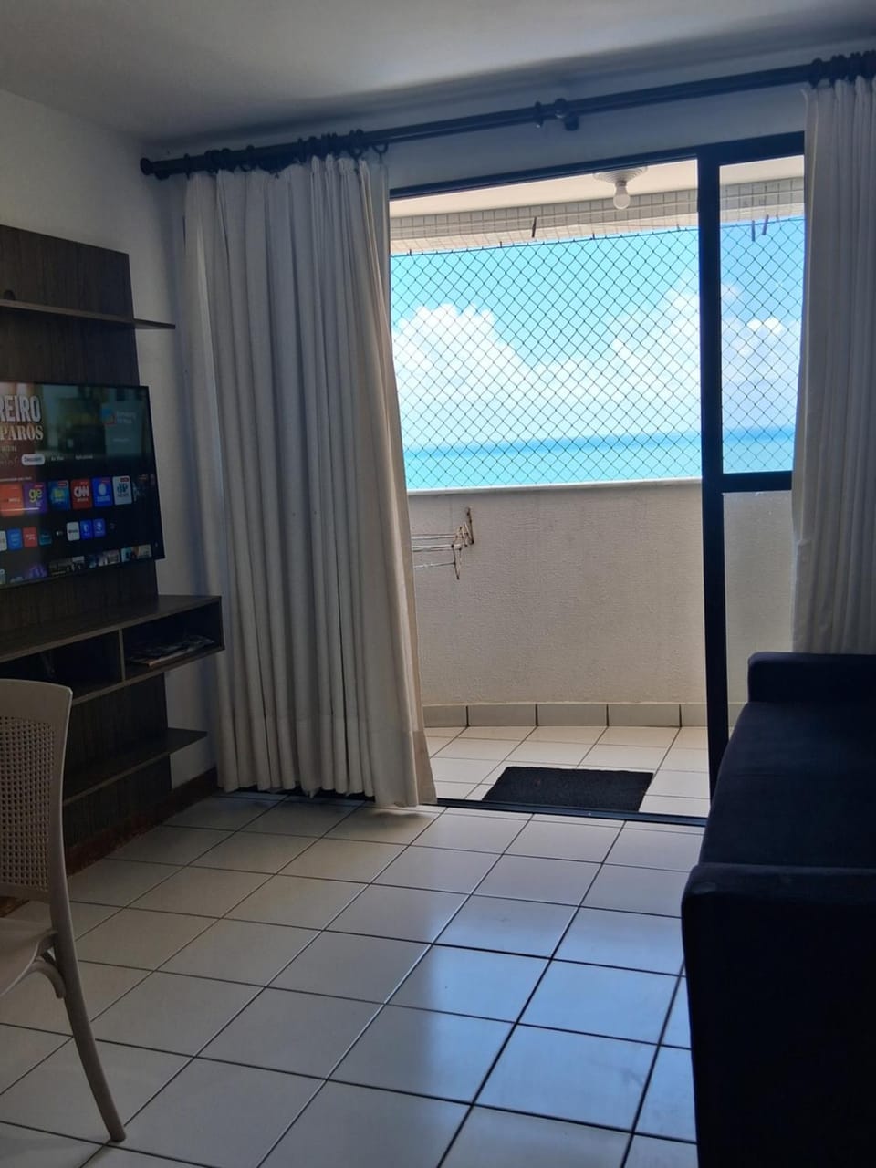 Apartamento em Ponta Negra Natal-RN vista para o mar Apartment in Parnamirim
