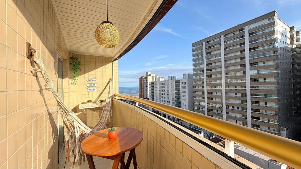G086 - Apto vista mar na quadra da Feirinha da Guilhermina Apartment in State of São Paulo