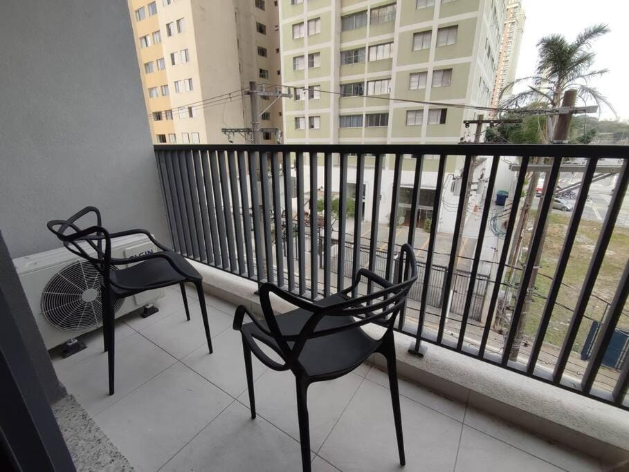 Studio aconchegante ao lado do metrô Brooklin Apartment in Sao Paulo City