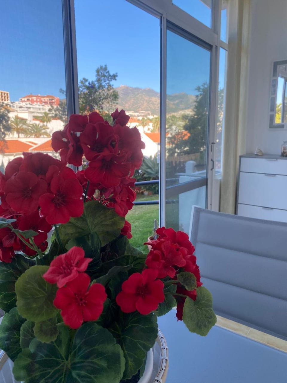 Balcony/Terrace, Mountain view