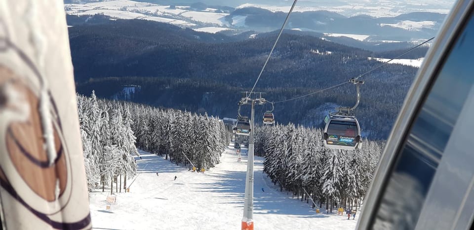 Natural landscape, Winter, Hiking, Mountain view