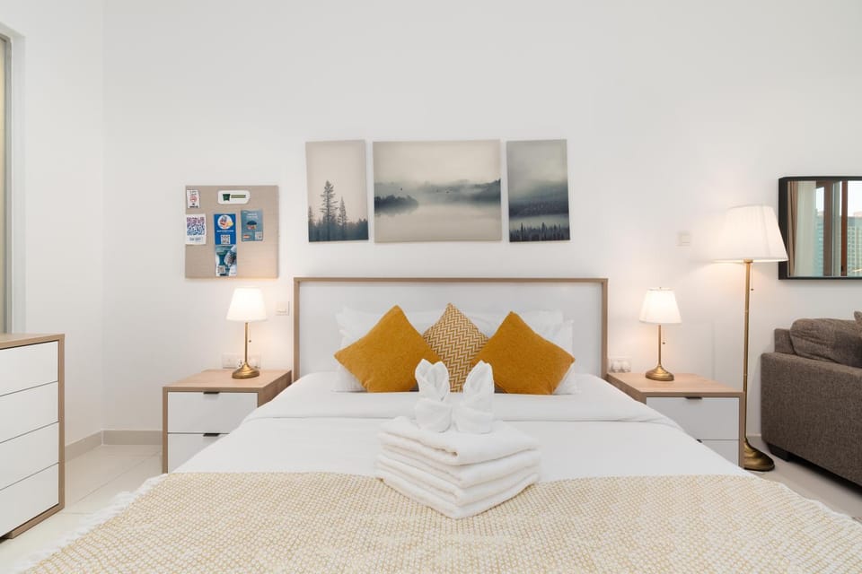 Unified Vacation Homes-Deluxe Sea View Studio-Balcony-Parking-11 House in Dubai