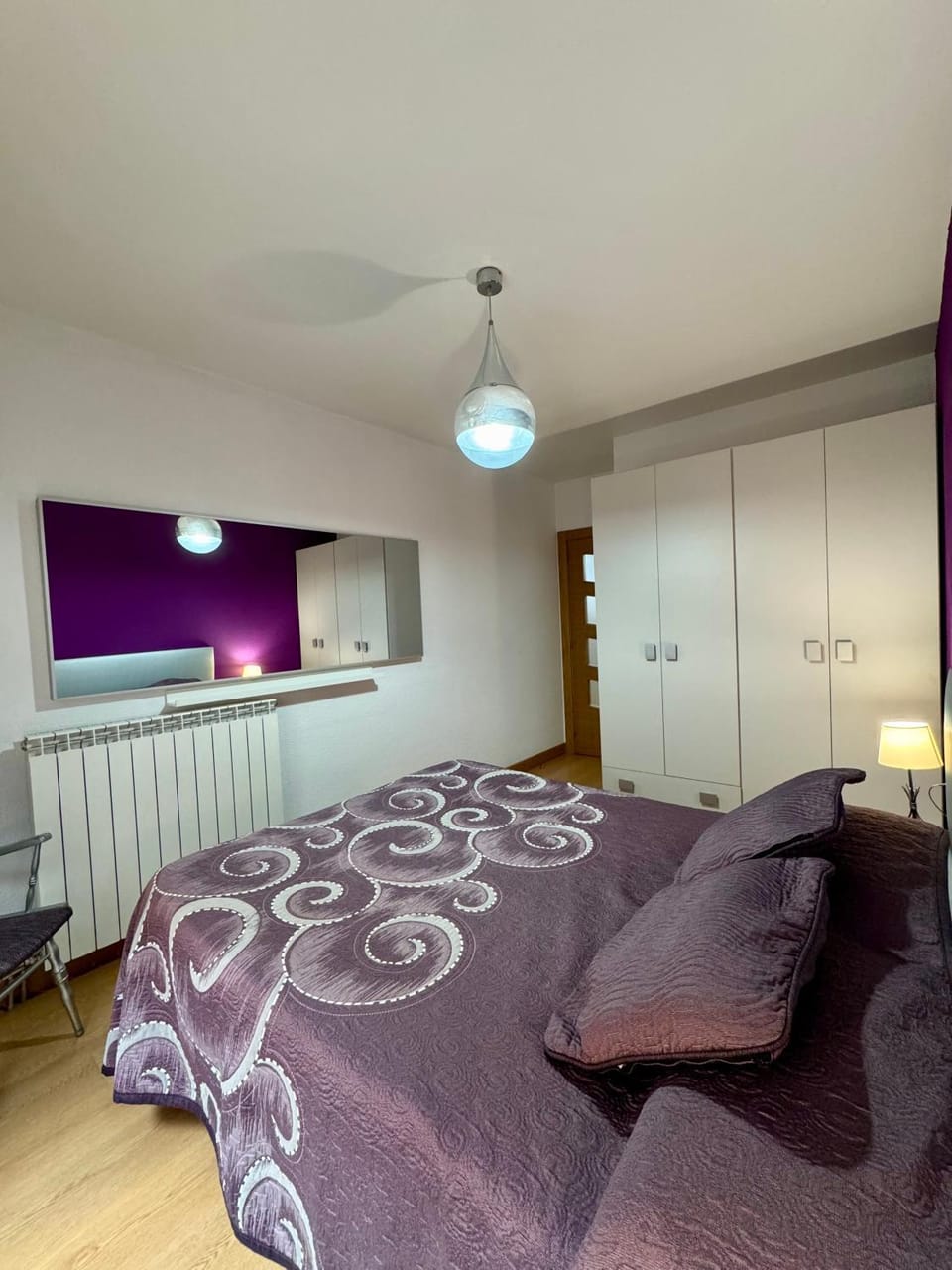 Bed, Photo of the whole room, Bedroom, wardrobe