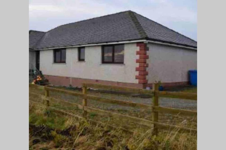 Minch view. House in Scotland