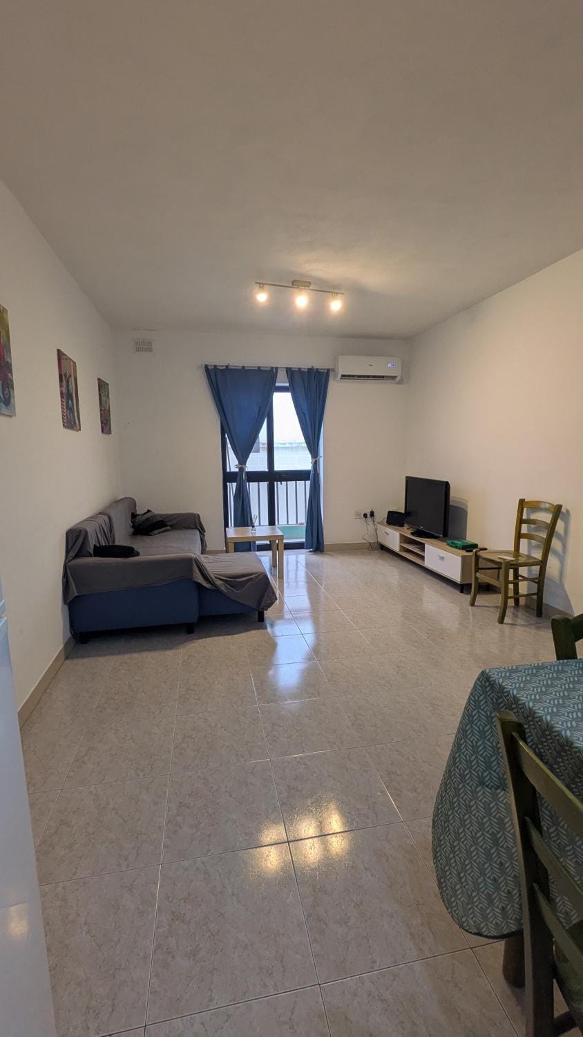 Living room, air conditioner