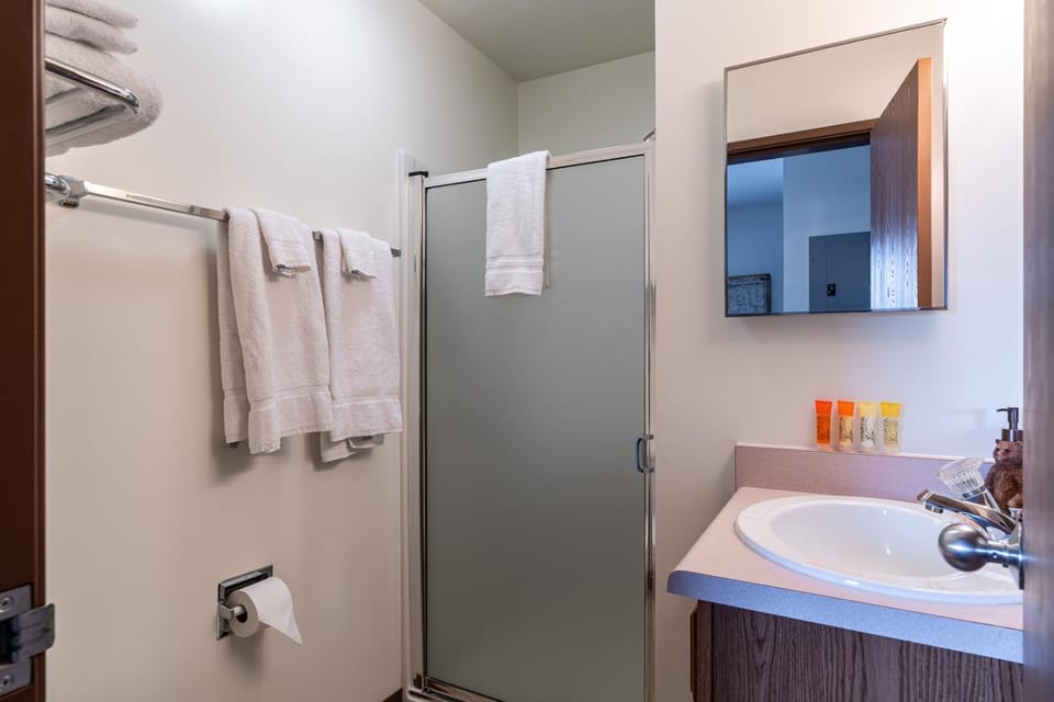 Shower, Bathroom, towels