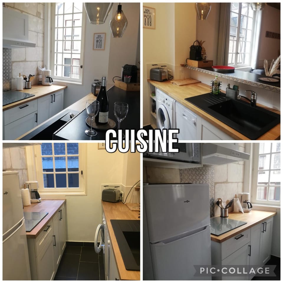 Vieux Tours, Charmant T2 40m2, 4 pers, lumineux Apartment in Saint-Cyr-sur-Loire