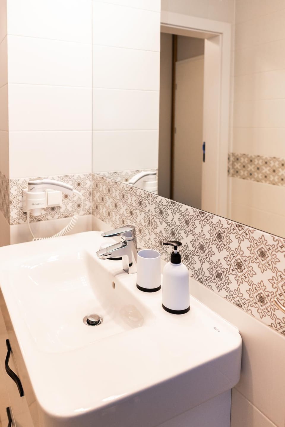 Bathroom, hair dryier