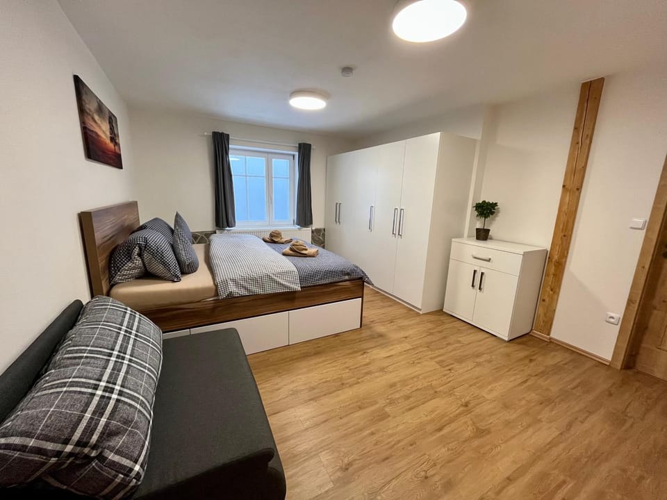 Bed, Photo of the whole room, Bedroom, wardrobe
