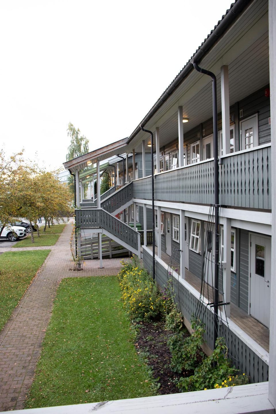 Property building, Garden