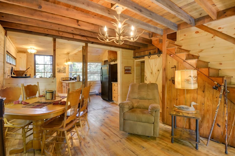 Adirondacks Cabin w/ Fire Pit on Otter Lake! Cabin in Webb