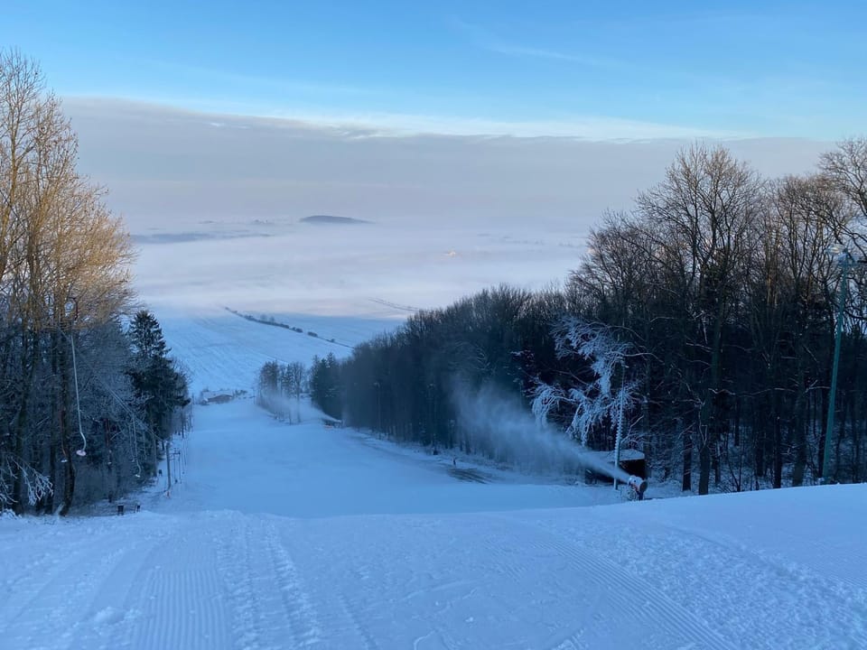 Skiing