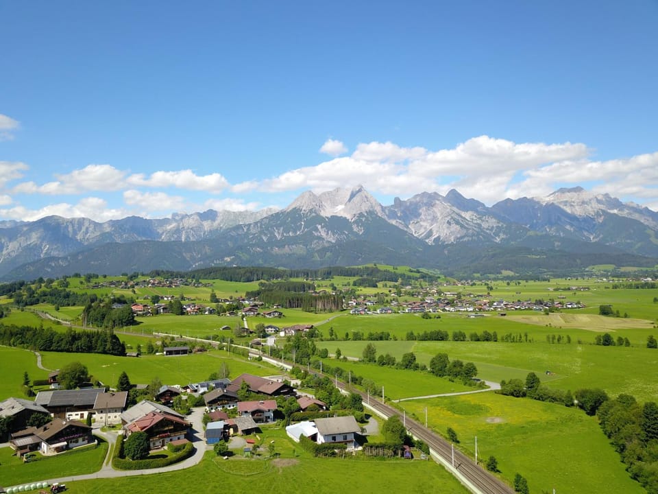 Natural landscape, Bird's eye view