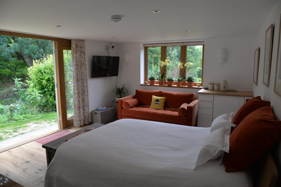 Bed, TV and multimedia, Photo of the whole room, Evening entertainment, Bedroom