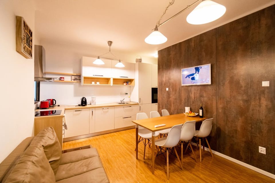 Kitchen or kitchenette, Living room, Dining area, kitchen
