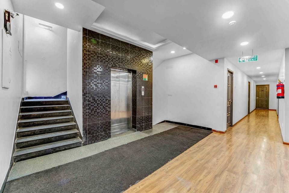Property building, elevator