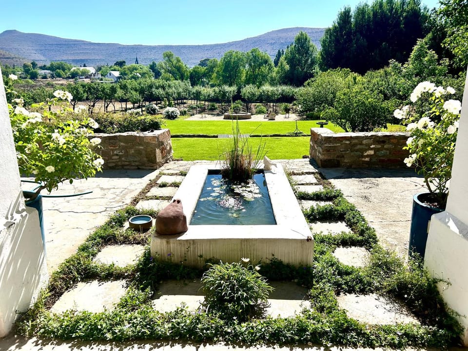 Patio, Garden, Mountain view