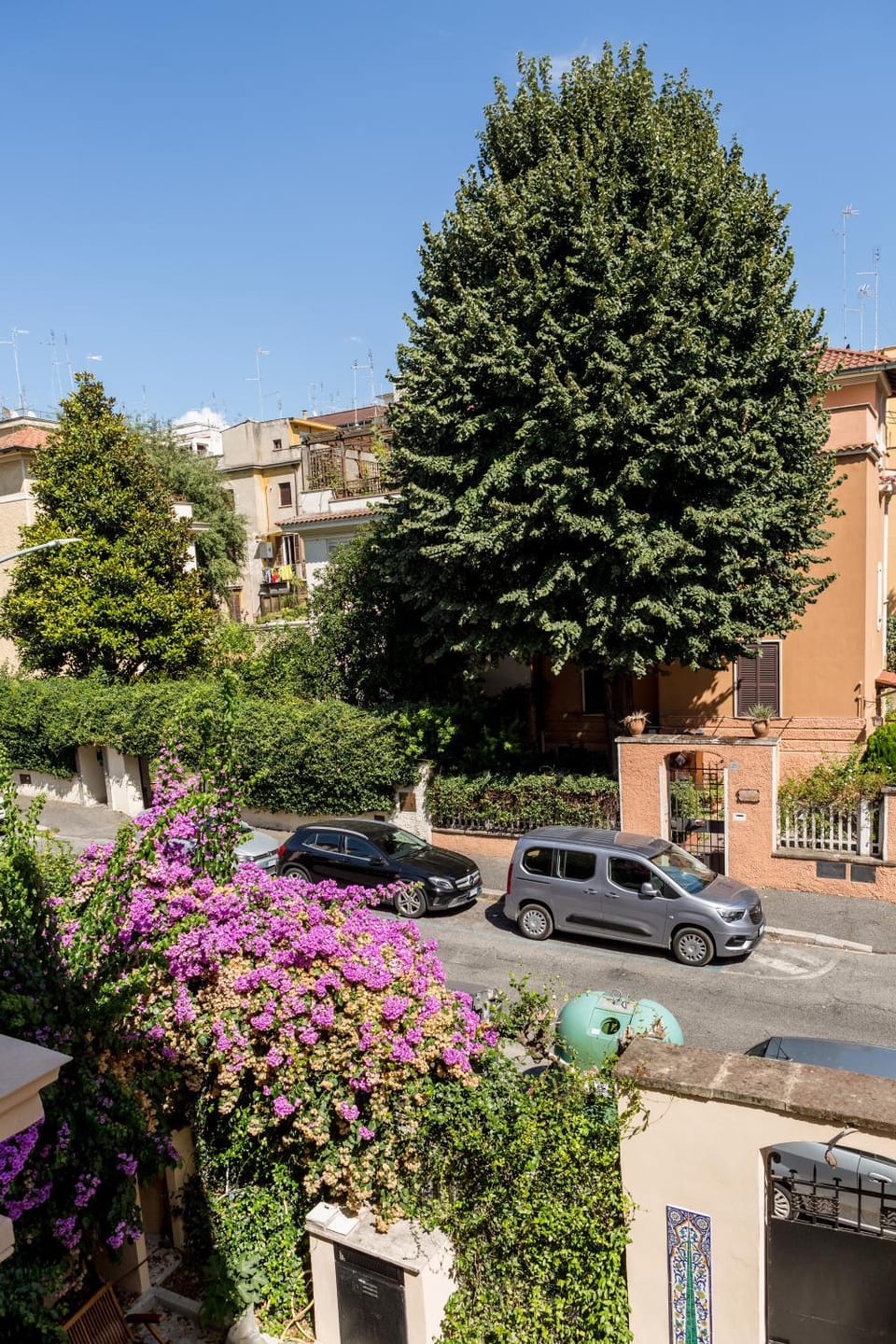 Quiet street view