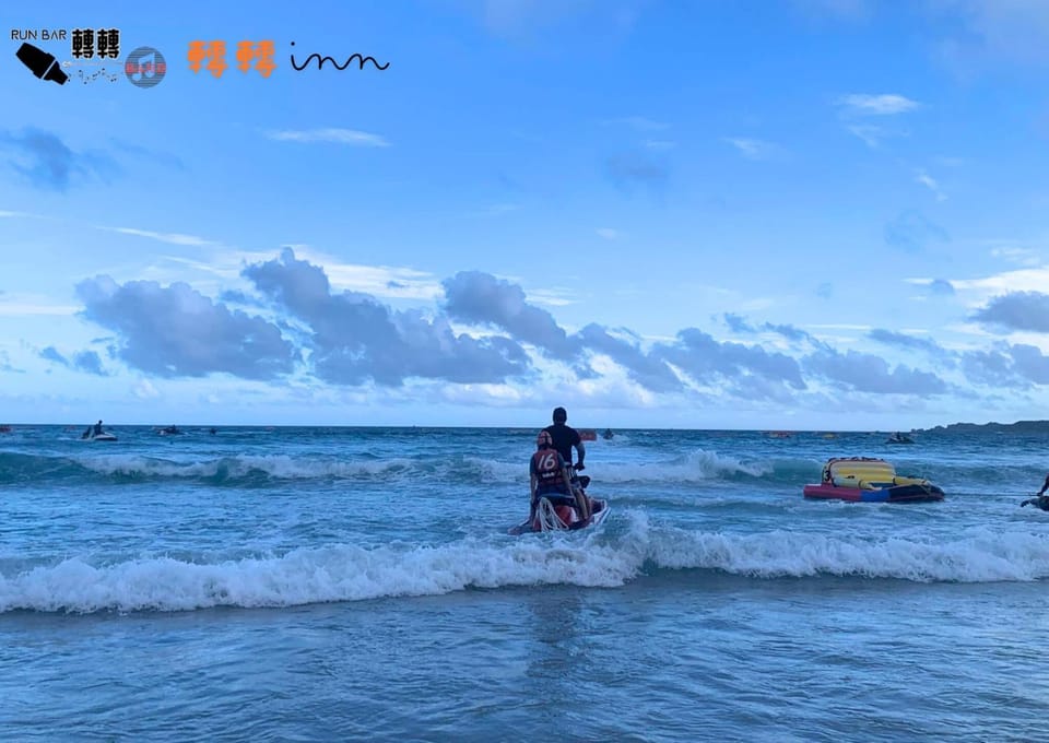 Beach, Aqua park