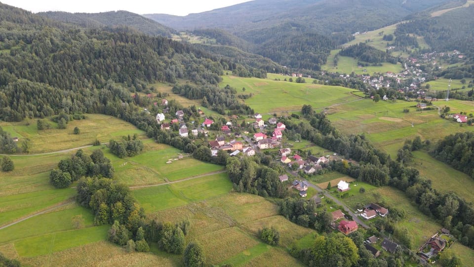 Natural landscape, Bird's eye view, Hiking