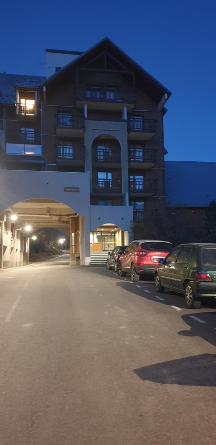 Facade/entrance, Parking