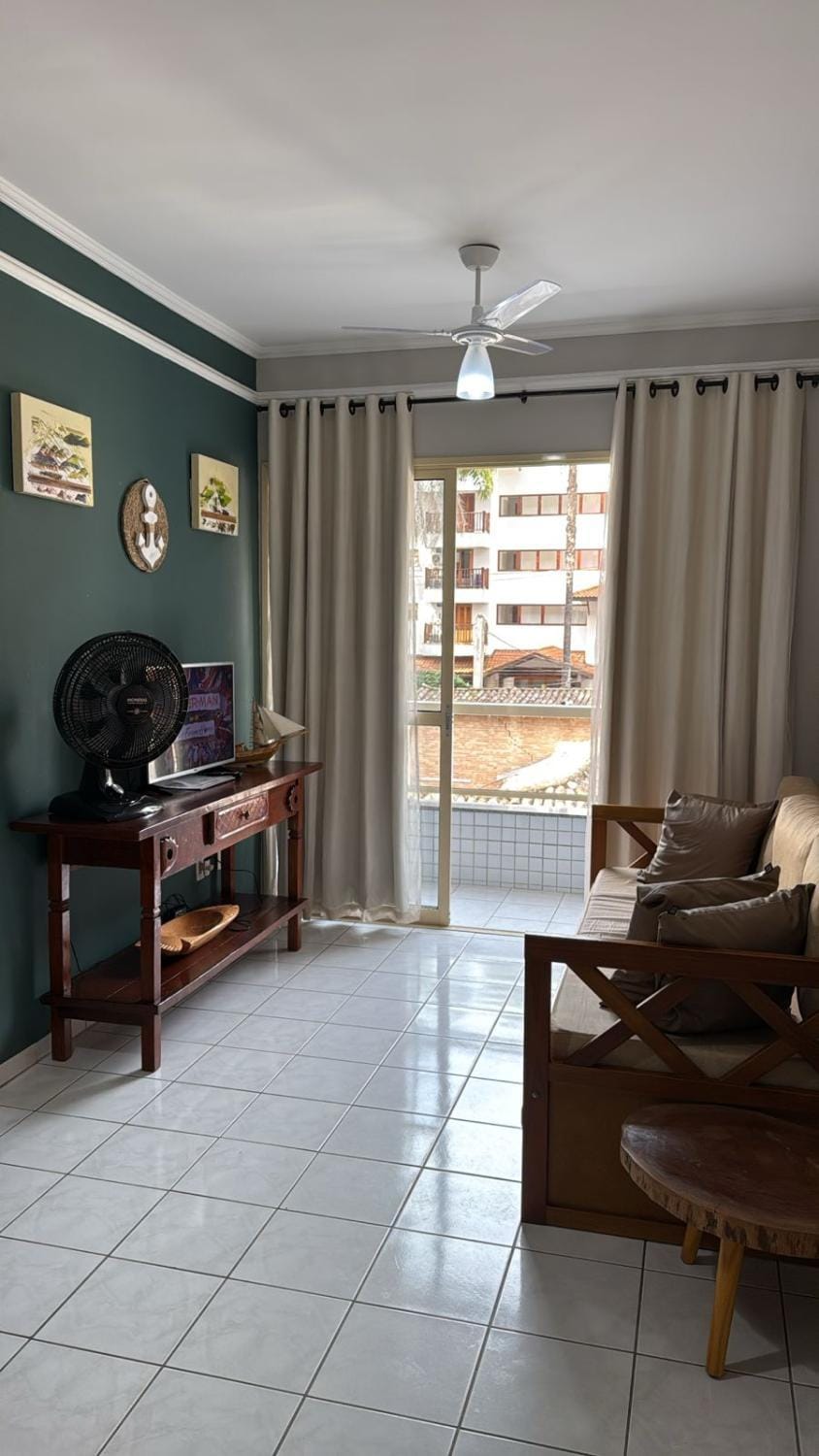 Condomínio Familiar com apartamento a 150 metros do mar em área nobre da Praia Grande em Ubatuba Apartment in Ubatuba
