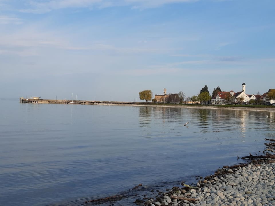 Natural landscape, Beach, Lake view
