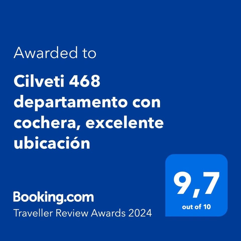 Cilveti 468 departamento con cochera, excelente ubicación Apartment in Rosario