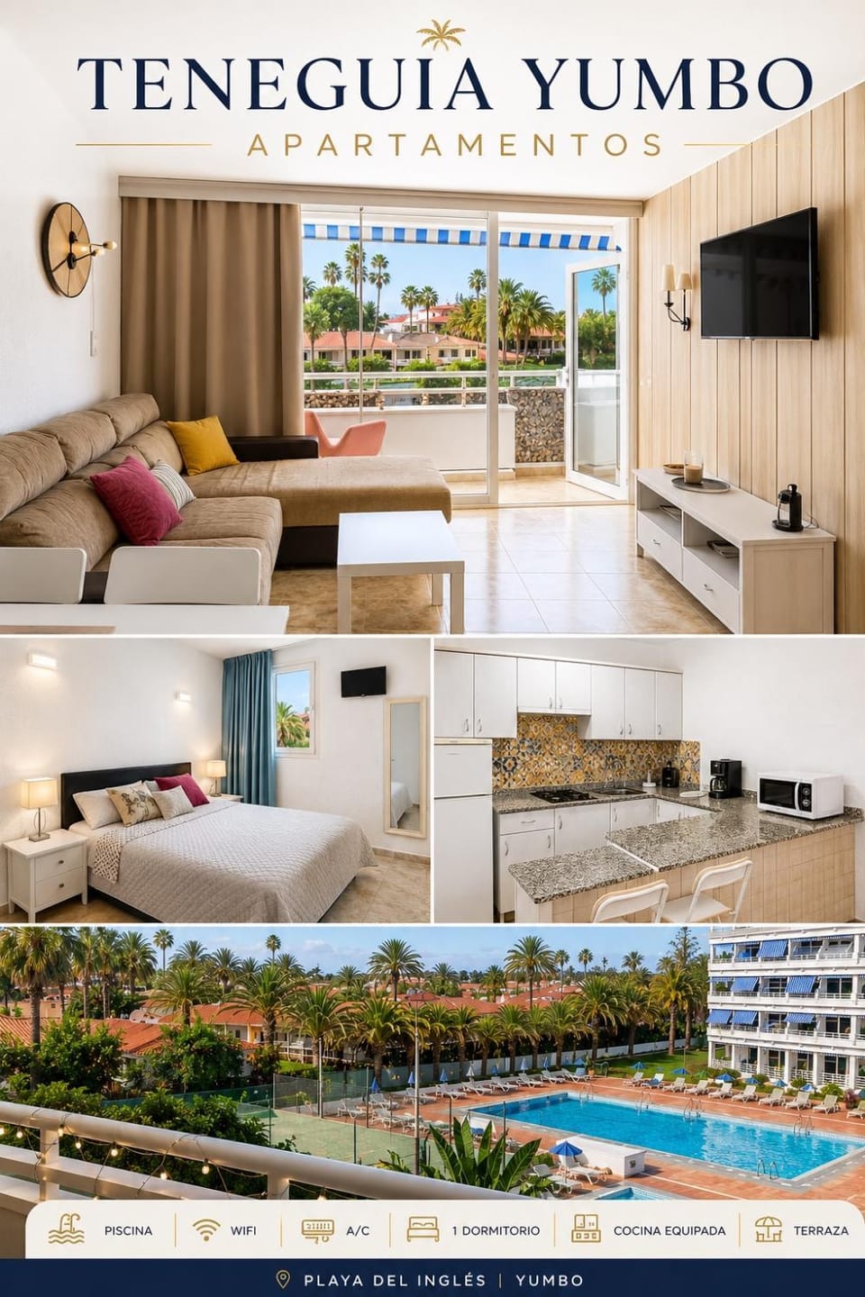Teneguia-yumbo lI Apart Apartment in Maspalomas
