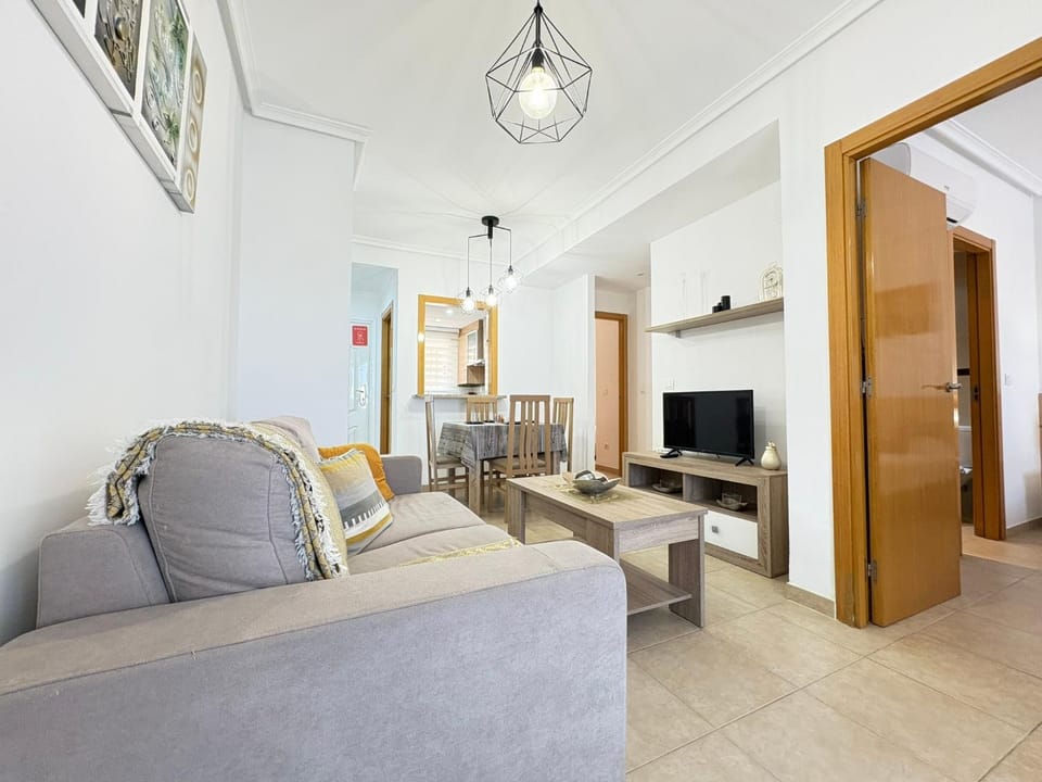 Living room, air conditioner