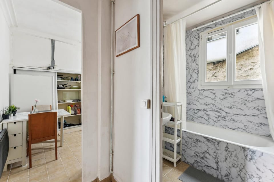 Studio Montmartre 15 min du Sacré-Cœur, cosy & chauffé Apartment in Paris