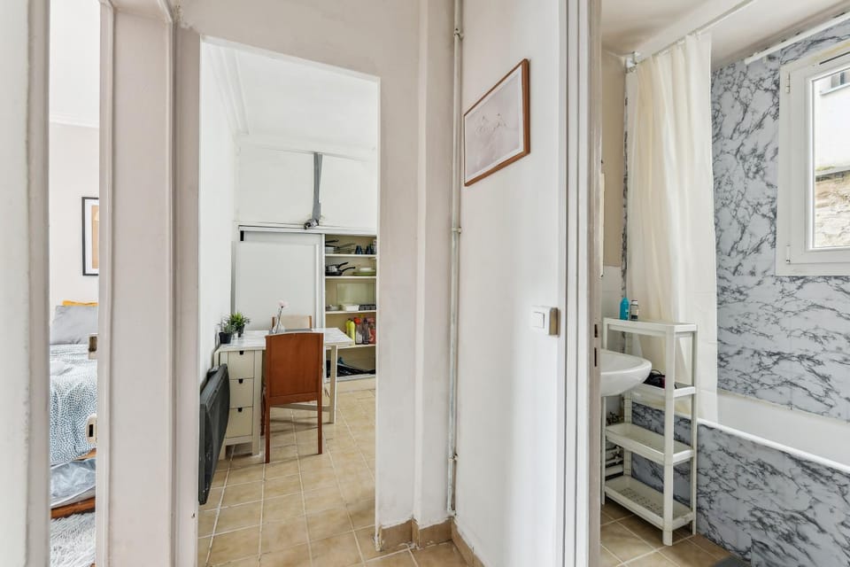 Studio Montmartre 15 min du Sacré-Cœur, cosy & chauffé Apartment in Paris
