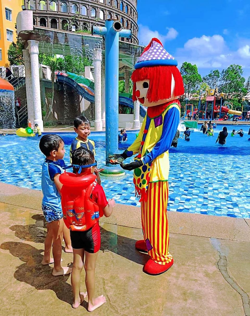 Melaka Top Largest Waterpark Resort - By YouBNB Homestay Melaka Apartment in Malacca
