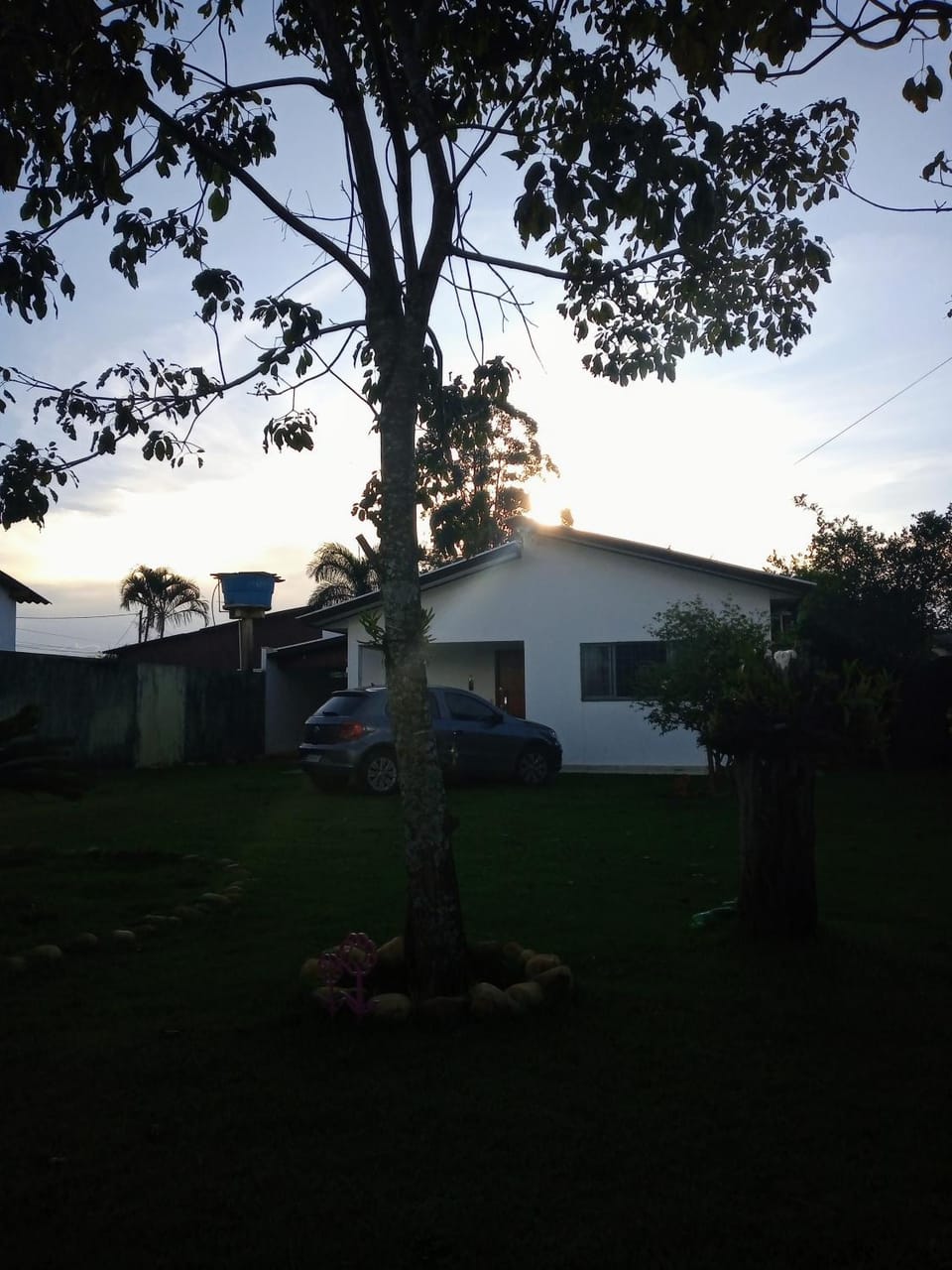 Property building, Garden view