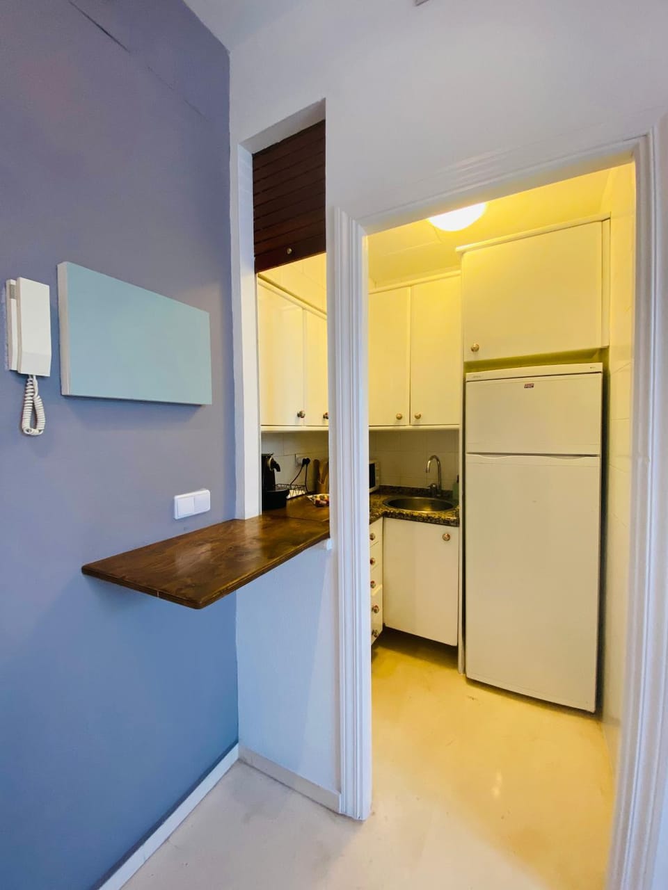 Kitchen or kitchenette, kitchen